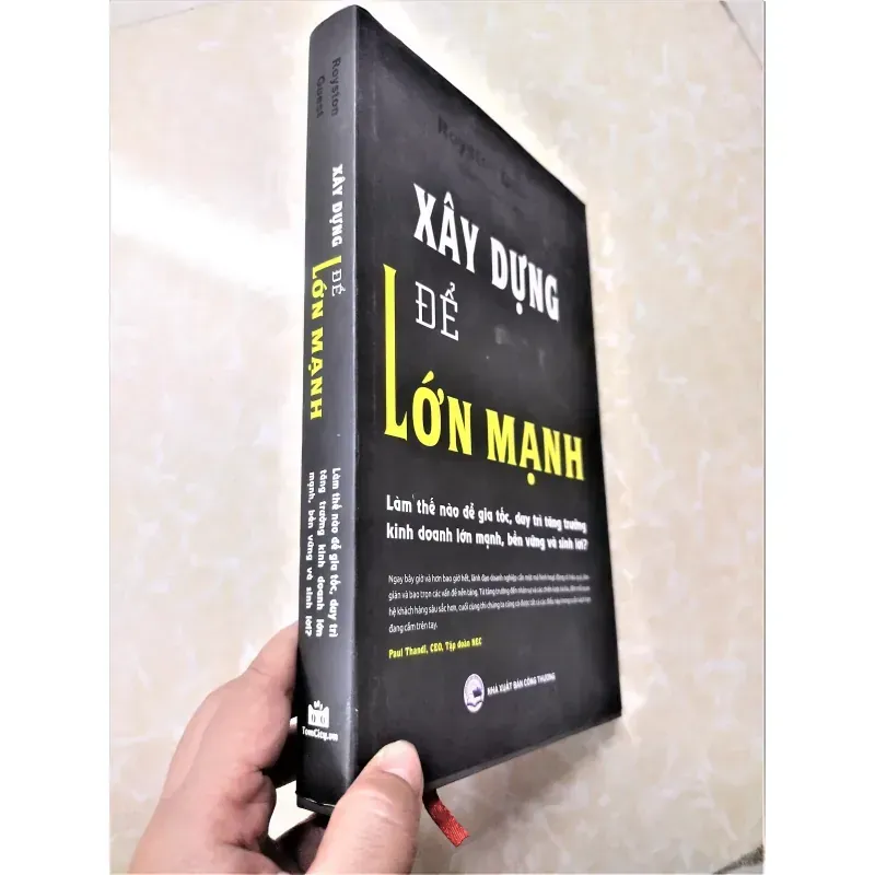 Sách: Xây dựng để lớn mạnh - TG: Royston Guest (Bìa cứng) 932379