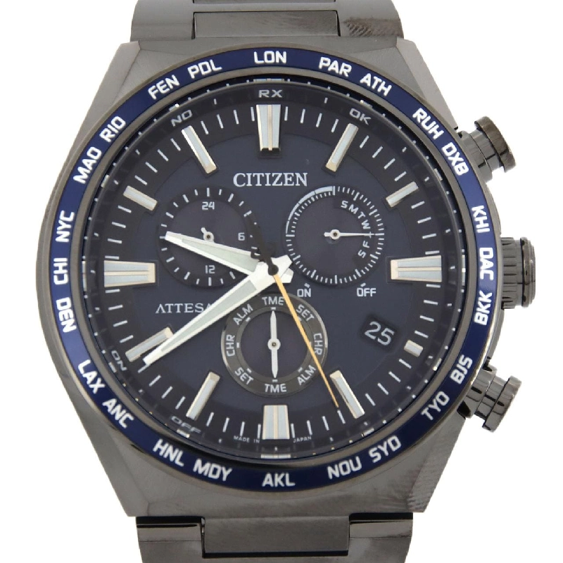 Đồng hồ điện tử Citizen Attesa E660-007C804/CB5967-66L TI Solar Quartz - Hàng hiệu Chính hãng 883597