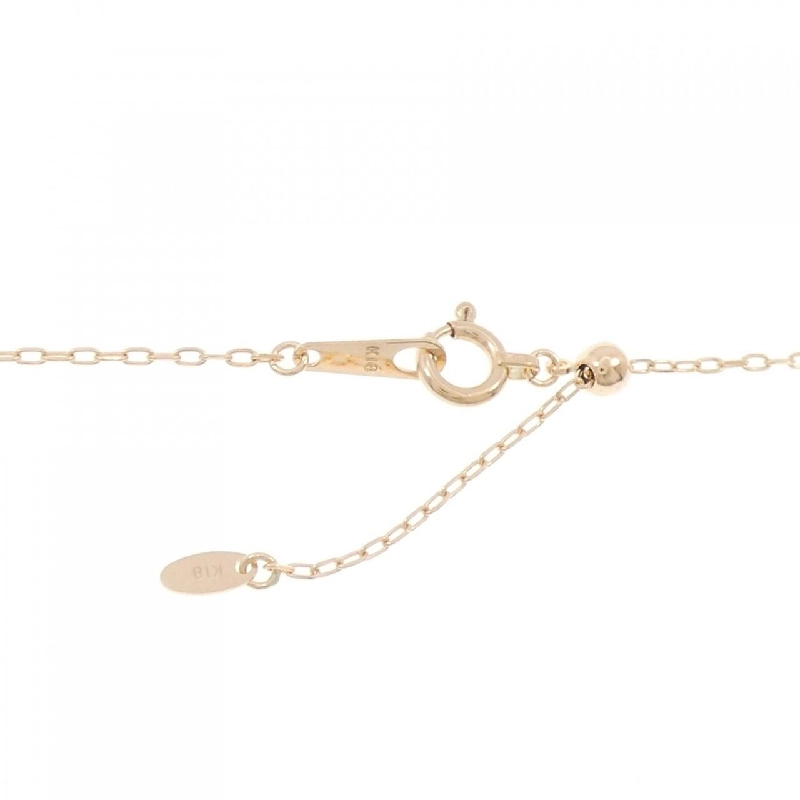 K18PG Hoa Kim Cương Dây Chuyền 0.67CT - Hàng hiệu Chính hãng 859855