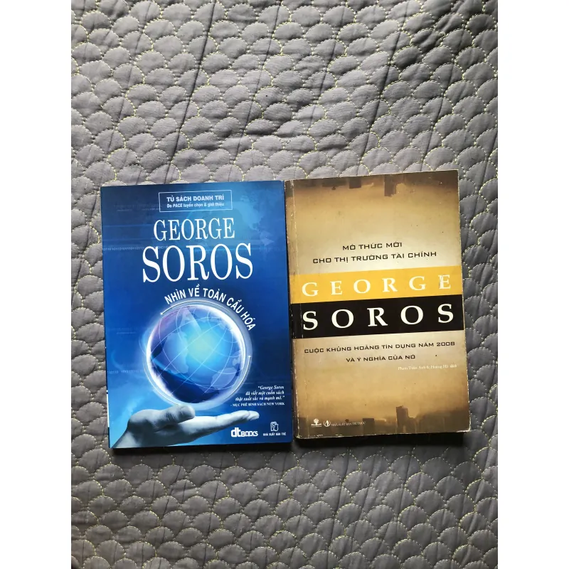 George Soros - Bộ 2 cuốn sách hay về Kinh Tế của tác giả. 1009802