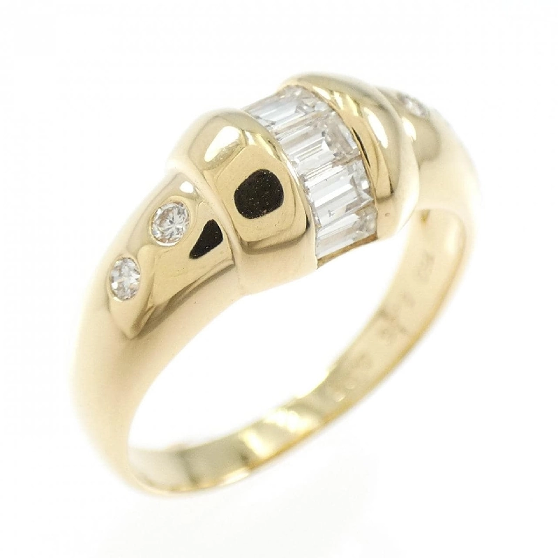 Nhẫn kim cương 750YG 0.46CT 668283