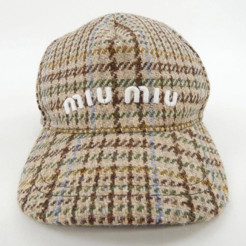ミュウミュウ MIU MIU 5HC179 1V7U Mũ - Hàng hiệu Chính hãng 833072