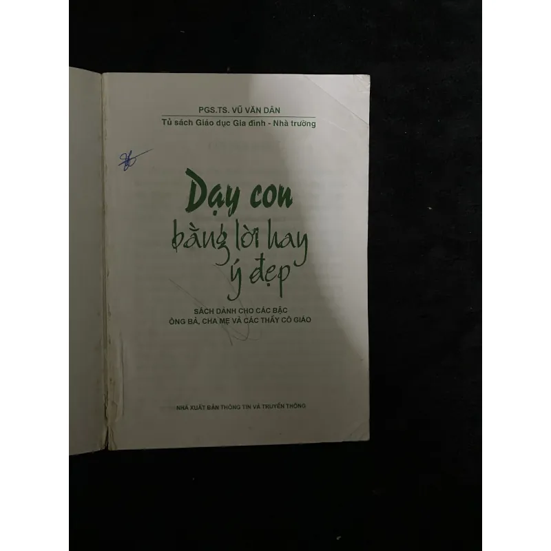 Dạy con bằng lời hay ý đep 991784