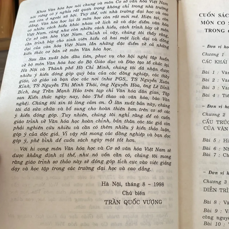 CƠ SỞ VĂN HÓA VIỆT NAM, TRẦN QUỐC VƯỢNG (XB 2003) 760361