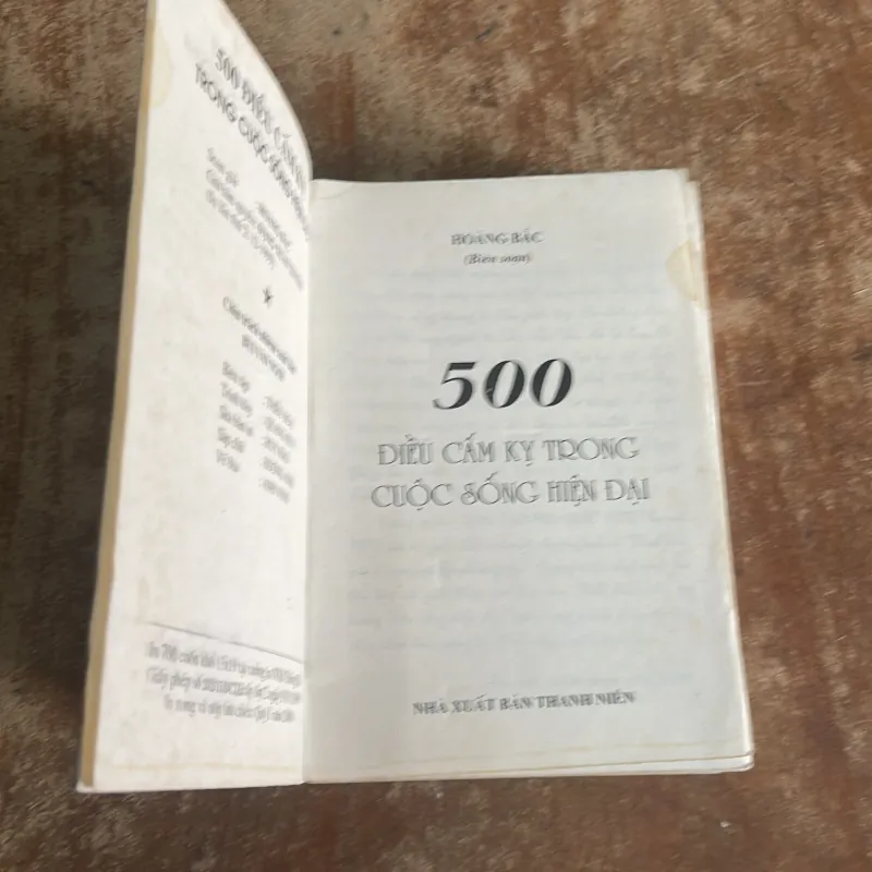 COMBO 500 ĐIỀU CẤM KỴ TRONG CUỘC SỐNG HIỆN ĐẠI & BÁCH KHOA GIA ĐÌNH  786473