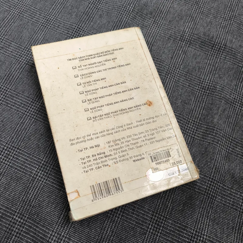 Từ vựng tiếng Anh theo chủ điểm - Võ Công Thương 564739