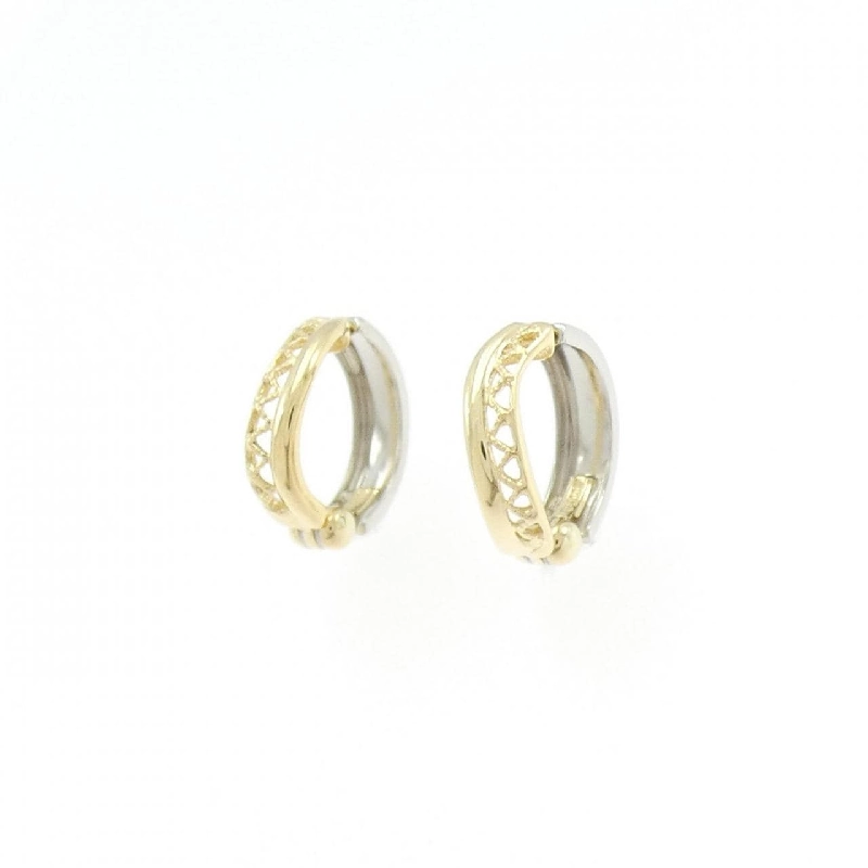 K18YG/PT900 Bông tai - Hàng hiệu Authentic 871514