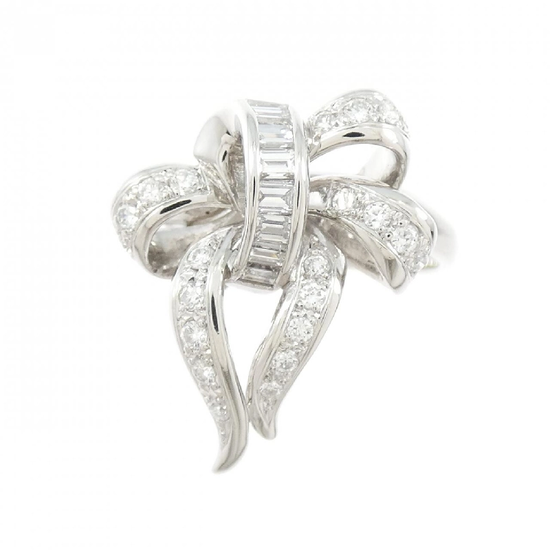 PM900 Nhẫn Kim Cương Ruy Băng 0.50CT - Hàng hiệu Chính hãng 851764