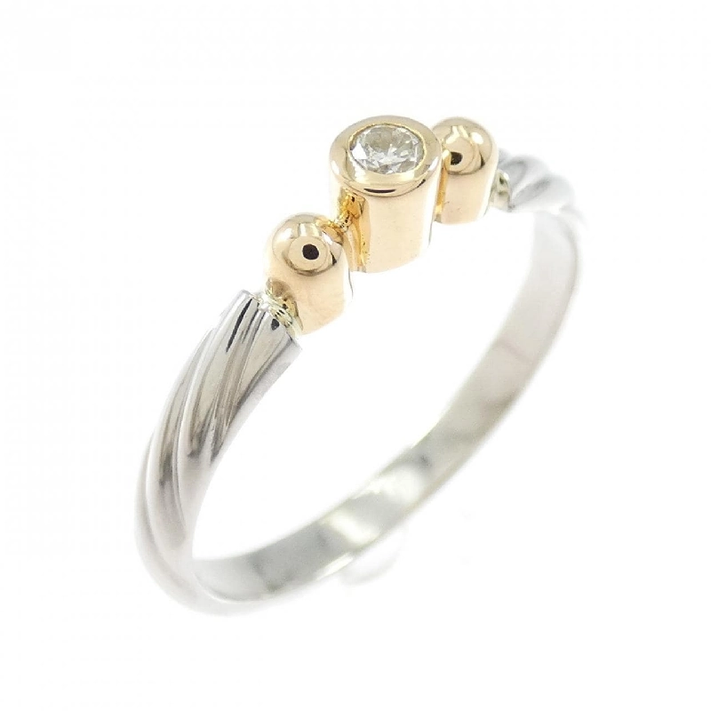 Nhẫn kim cương PT900/K18YG 0.04CT - Hàng hiệu Chính hãng 853717