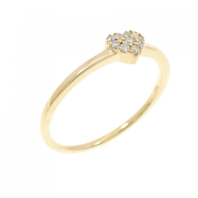 Nhẫn kim cương hình trái tim K18YG 0.05CT - Hàng hiệu chính hãng 850951