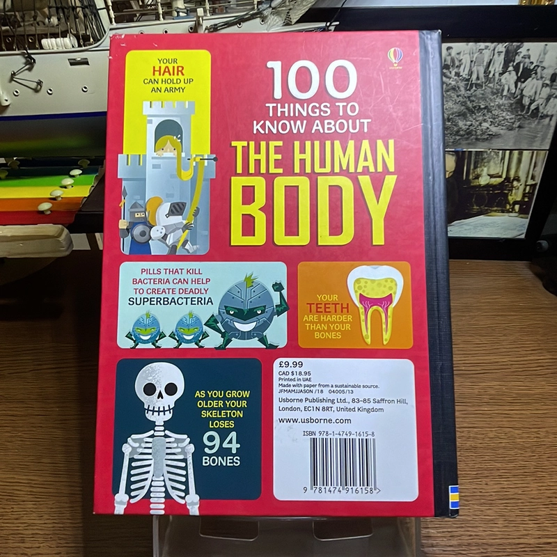 100 things to know body Usborn 452957