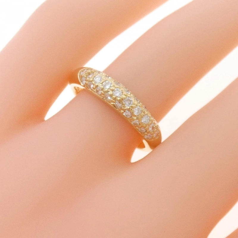 Nhẫn kim cương Pavé K18YG 0.45CT - Hàng hiệu Chính hãng 846361