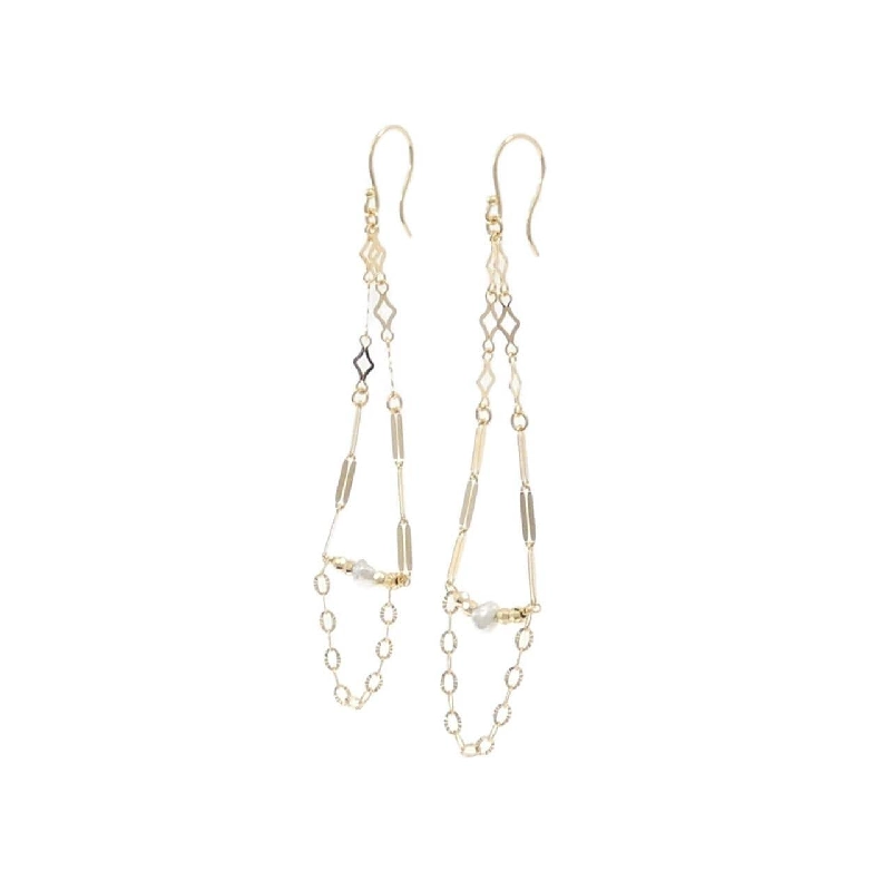 K18YG Bông tai ngọc trai Akoya - Hàng hiệu Authentic 870664