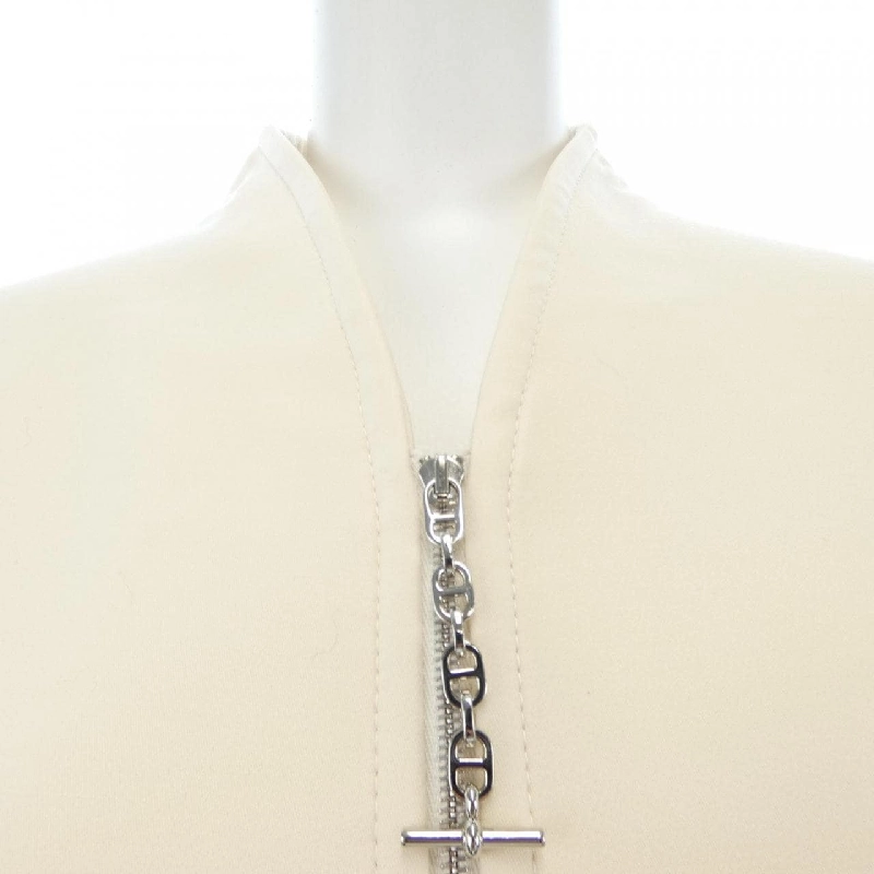 【Mã giảm giá】Áo khoác không cổ HERMES 641814