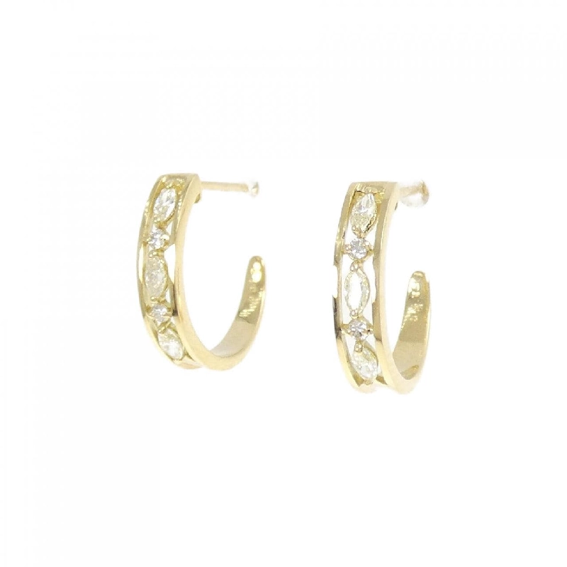 K18YG Bông tai kim cương 0.24CT - Hàng hiệu Chính hãng 867905