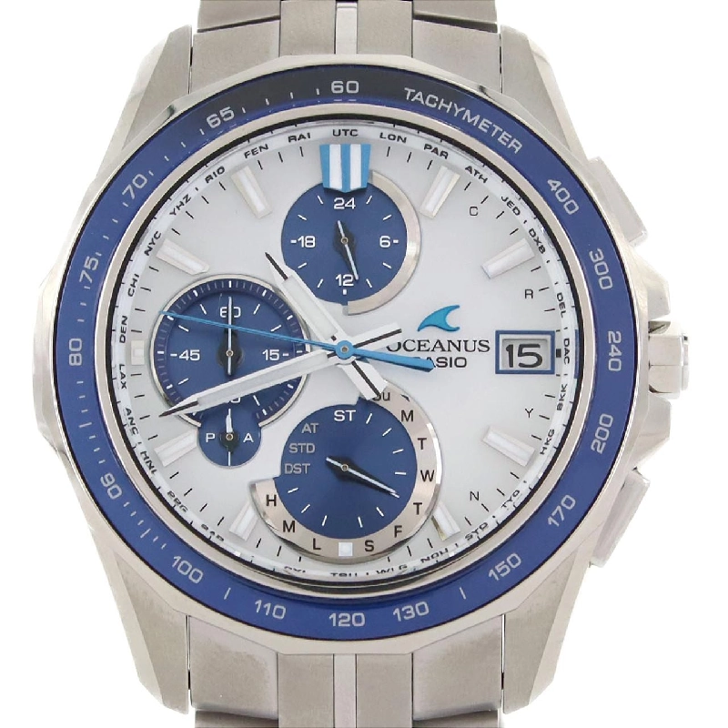 Đồng hồ sóng radio Casio Oceanus OCW-S7000D-7AJF TI Solar Quartz - Hàng hiệu Chính hãng 880923