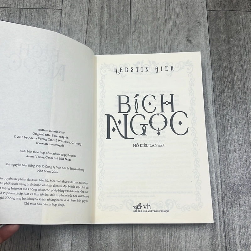 Lam ngọc, Bích ngọc 2 tập. 1a5 527900