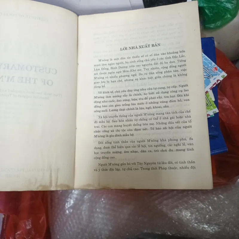 Combo 2c Luật Tục M' Nông và Luật Tục Jrai 1031615