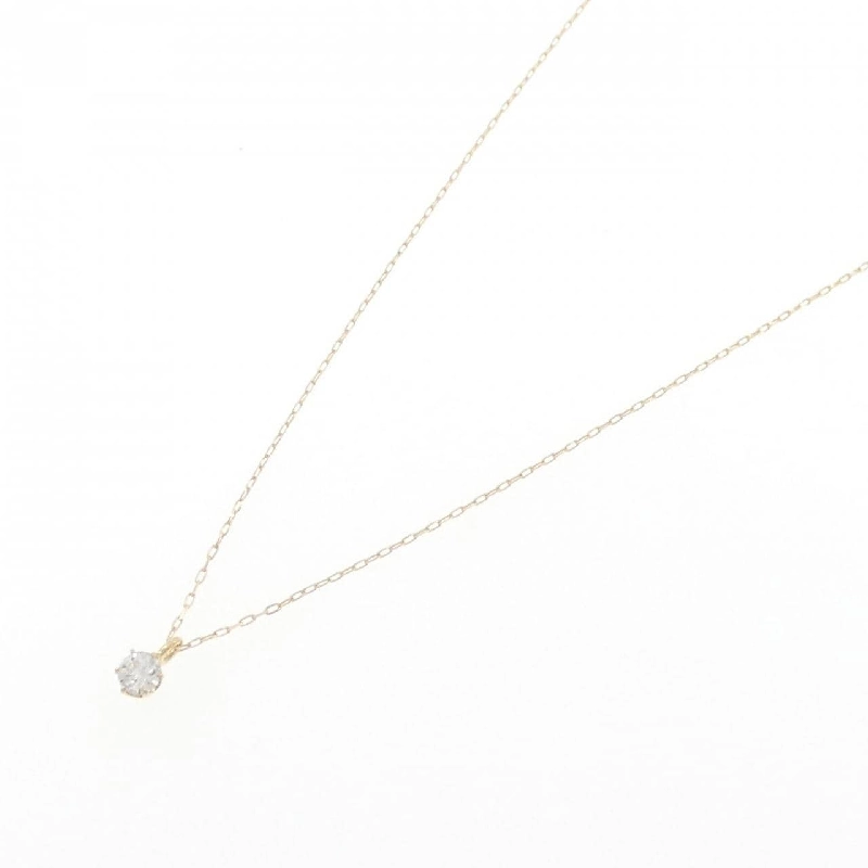 Dây chuyền kim cương K18YG 0.10CT - Hàng hiệu Chính hãng 863797
