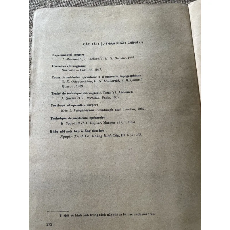 Phẫu thuật thực hành , sách y 1987, khổ lớn , 300 trang - Hoàng đình Cầu 796432