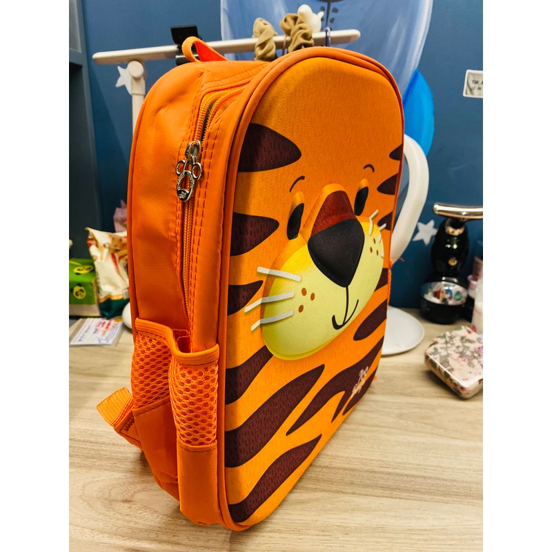 Ba lô zoo bag 31x28x8 màu cam mới tinh 140678