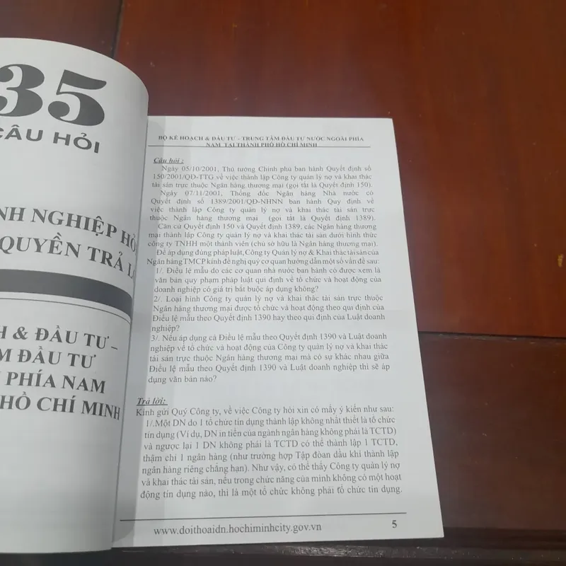 UBND TP HCM - Doanh nghiệp hỏi, Chính quyền trả lời (tập 8) 726908