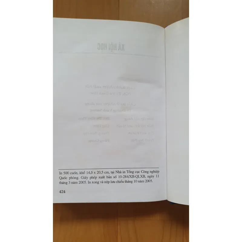 XÃ HỘI HỌC  760722