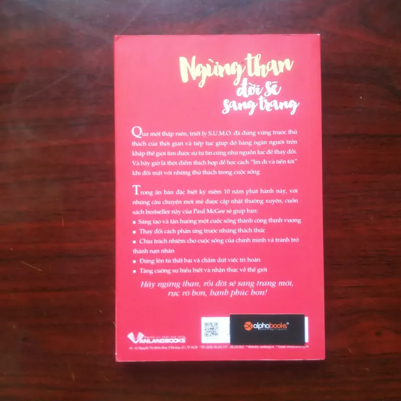 [Sách Self-help] Shut Up Move On - Ngừng Than Đời Sẽ Sang Trang (Paul McGee) Triết Lý SUMO 1020170