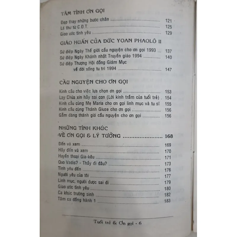 Tuổi trẻ & Ơn gọi 🌻 596545