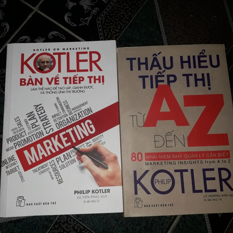 Bộ 2 Quyển Marketing : KOTLER BÀN  VỀ TIẾP THỊ 273295