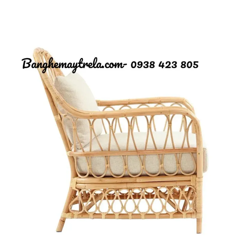 Ghế bành mây tre đan tự nhiên 712344