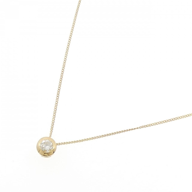 K18YG Dây chuyền kim cương 0.34CT - Hàng hiệu Chính hãng 859629