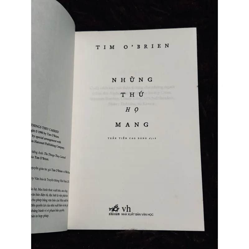 Những thứ họ mang 930897