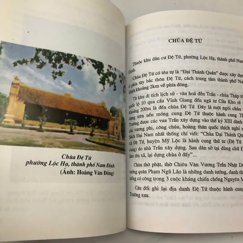 DI TÍCH LỊCH SỬ - VĂN HÓA ĐỀN TRẦN - CHÙA THÁP TỈNH NAM ĐỊNH 597949