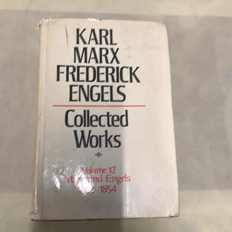 KARL MARX FREDERICK ENGELS COLLECTED WORKS 740013