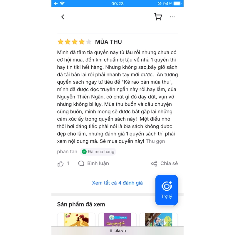 Văn học teen Việt Nam - Tuyển tập truyện ngắn - Kẻ Rao Bán Mùa Thu 548712