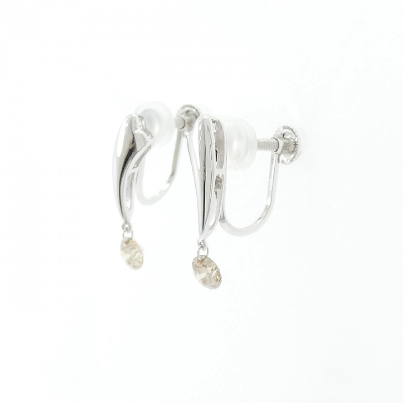 K18WG Bông tai kim cương 0.40CT - Hàng hiệu Chính hãng 874274