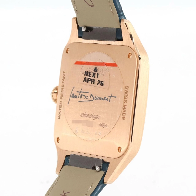 Cartier Santos-Dumont LM PG WGSA0098 PG･RG Cơ khí - Hàng hiệu Chính hãng 883251