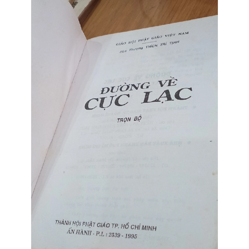 Đường về Cực Lạc trọn bộ - Thích Trí Tịnh 544717