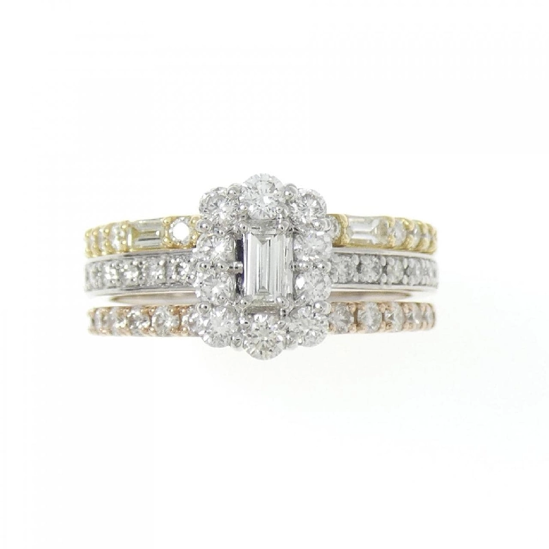 【Sản phẩm mới】Nhẫn kim cương PT900/K18YG/K18PG 0.50CT 671898