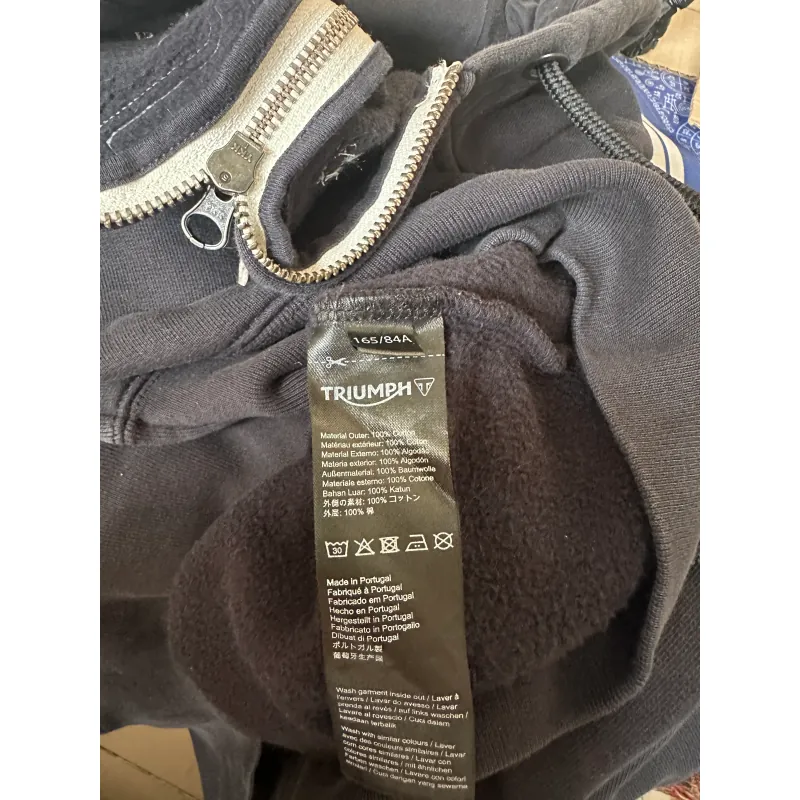 Hoodie zip Triumph 970997