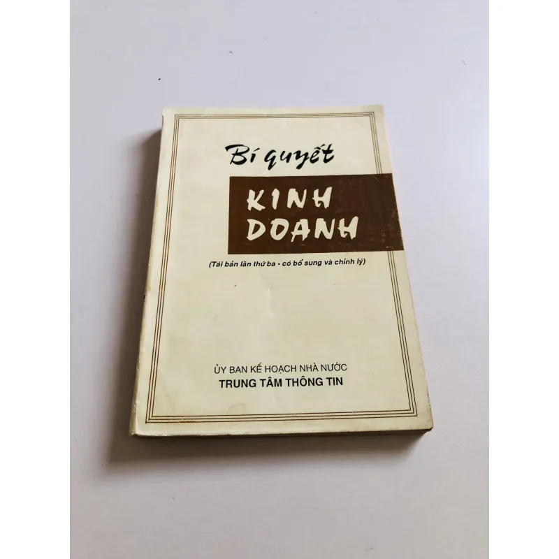 BÍ QUYẾT KINH DOANH  780494