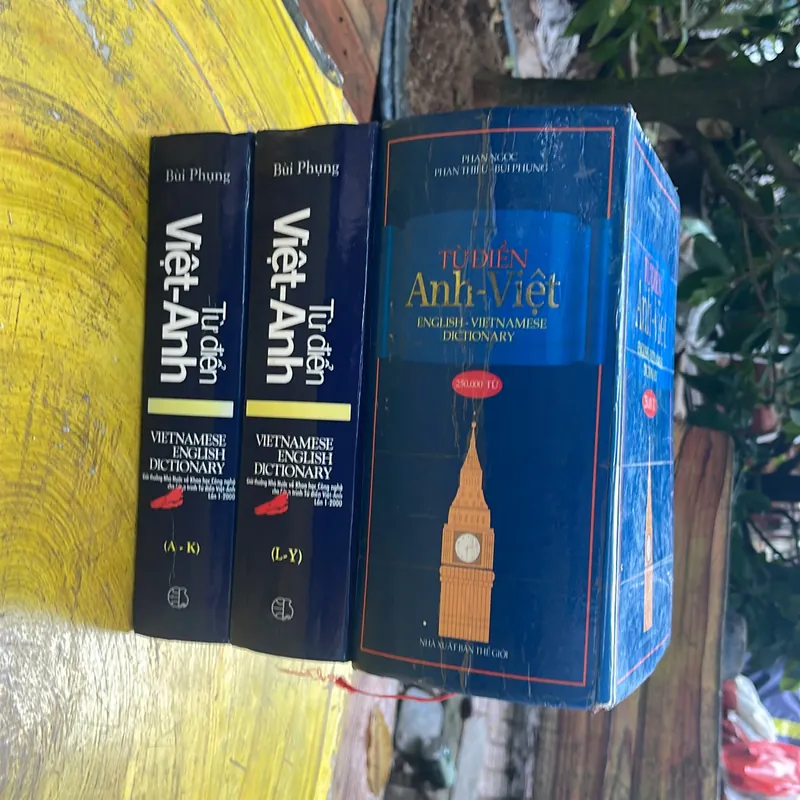 COMBO TỪ ĐIỂN ANH - VIỆT & TỪ ĐIỂN VIỆT - ANH - BÙI PHỤNG VÀ CỘNG SỰ 709309