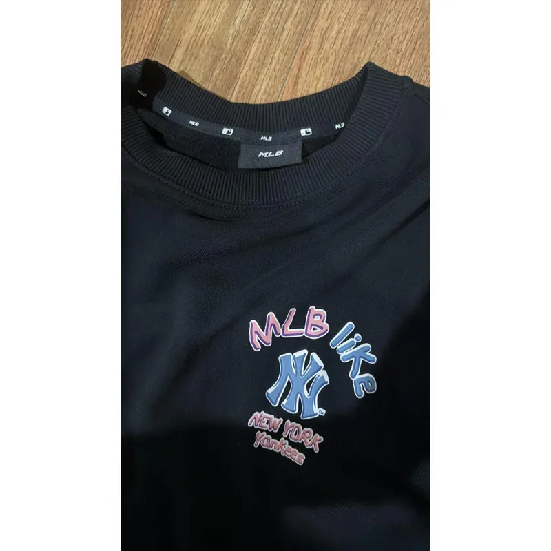 Áo nỉ nam MLB đen (Size XL - vừa cho nam m70 v 70kg trở lên) 738958