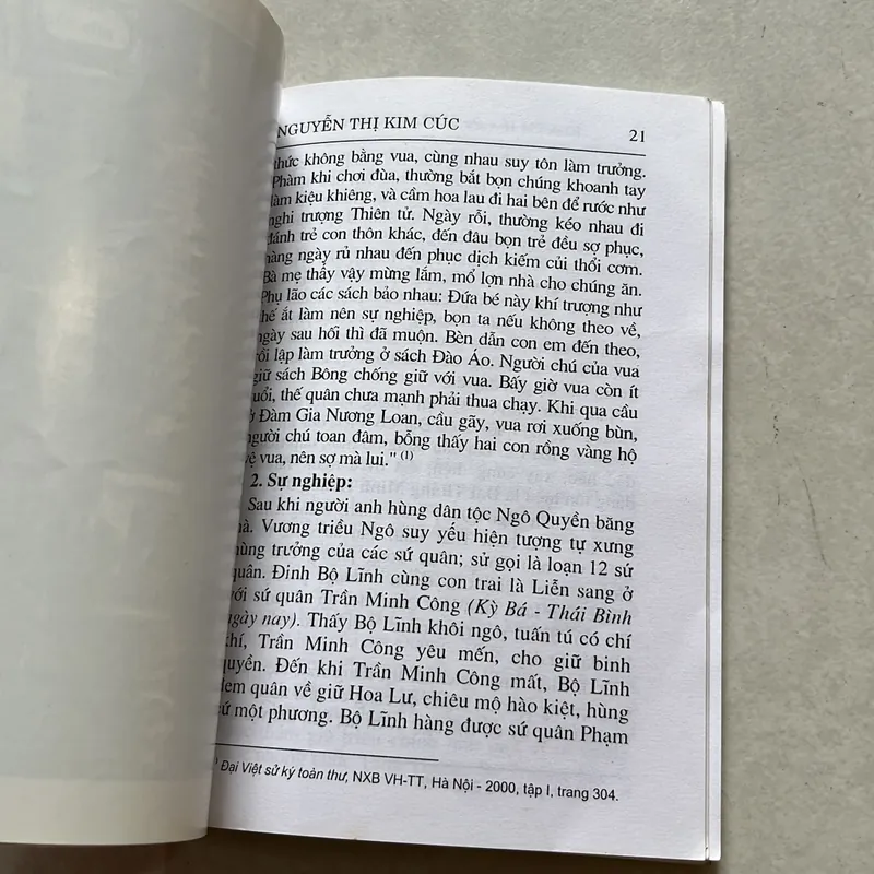 Kinh đô Hoa Lư & những nhân vật lịch sử - Nguyễn Thị Kim Cúc 623540