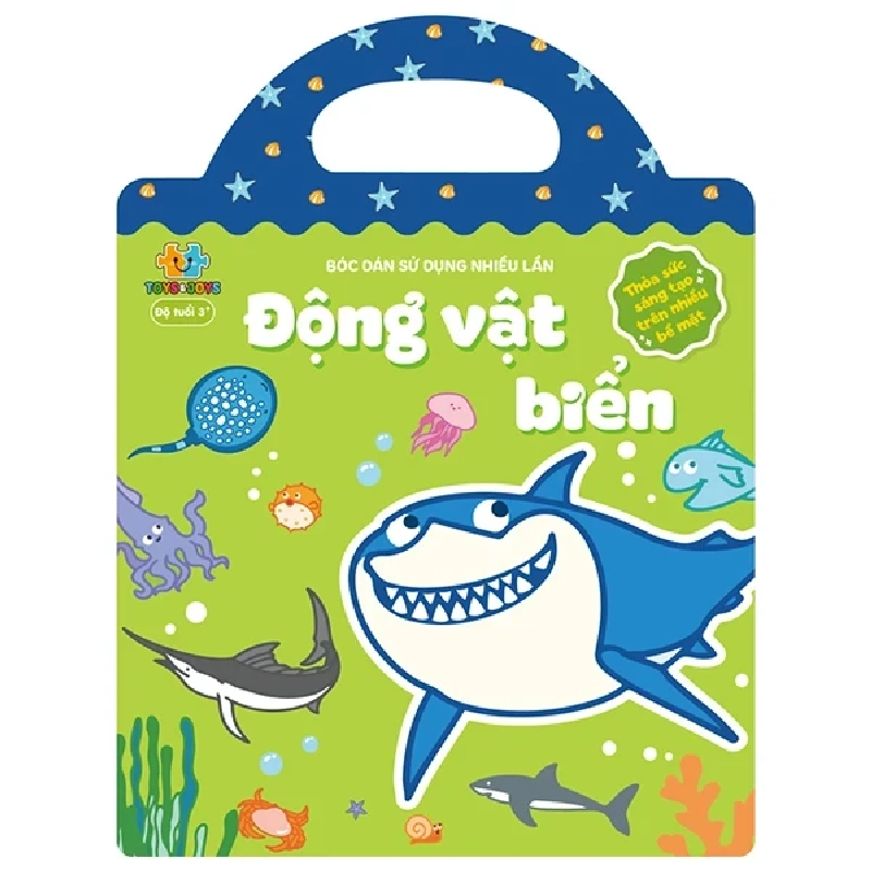 Bóc Dán Sử Dụng Nhiều Lần - Động Vật Biển (2025) - Đinh Tị 717249