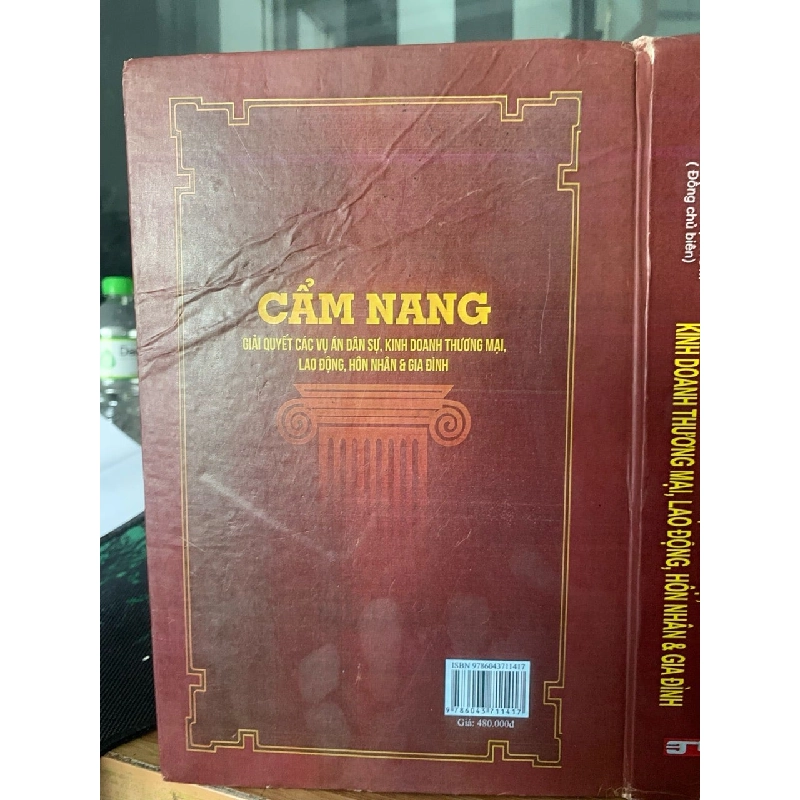 Cẩm nang giải quyết các vụ án dân sự ,kinh doanh thượng mại lao động, hôn nhân và gia đình -NXB Thanh Niên 779851