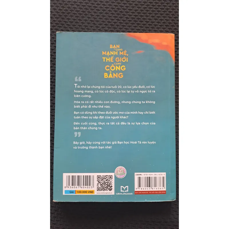 Bạn càng mạnh mẽ, thế giới càng công bằng - Bạn Học Hoài Tả 1034310