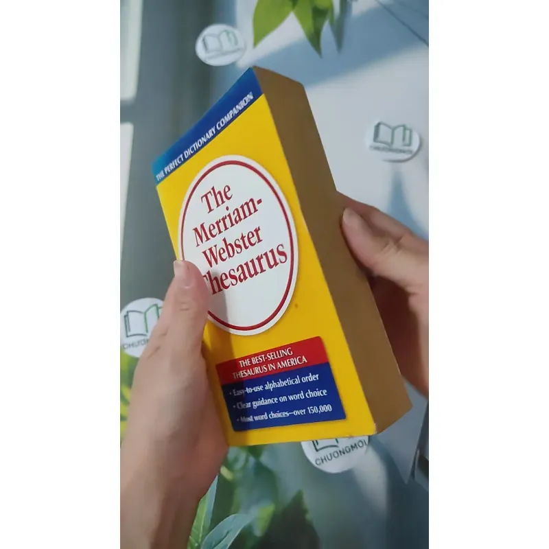 [MIỄN PHÍ BỌC SÁCH] The Merriam-Webster Thesaurus 1027169
