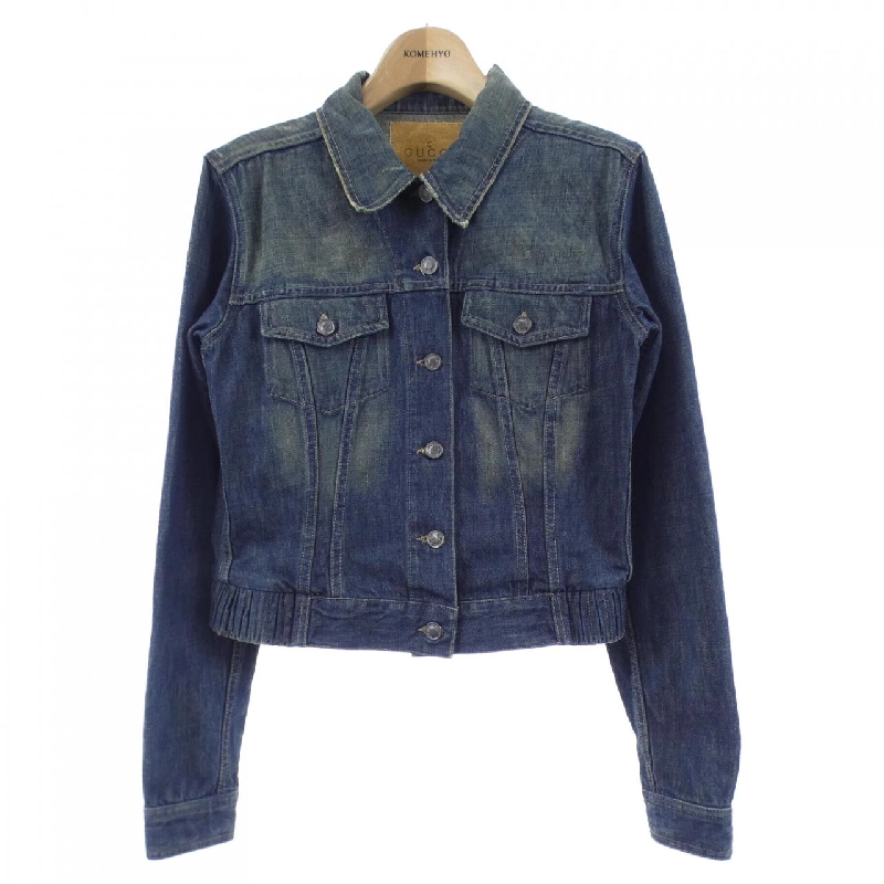 Gucci GUCCI 207-1531-3105 Áo khoác denim - Hàng hiệu Chính hãng 813469